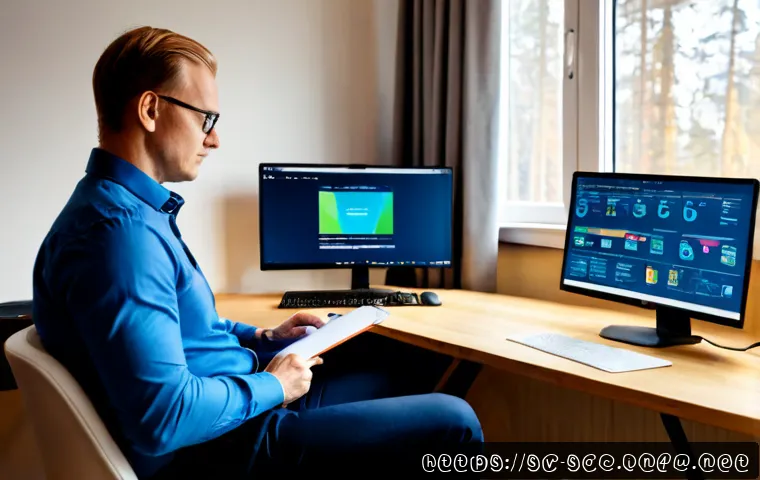 Home 17 보안관제센터 자격 취득 전략 노하우 - Photorealistic Swedish cybersecurity professional studying for a security operations center certific...